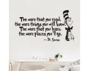 Dr. Seuss Quote with Cartoon figure